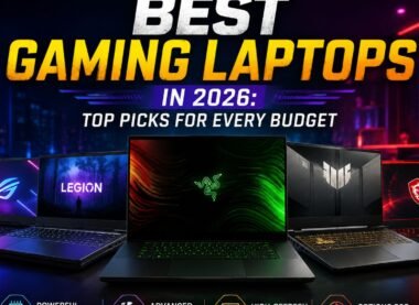 Best gaming laptops in 2026 with top picks for every budget, featuring ROG, Legion, Razer, ASUS TUF and MSI laptops.