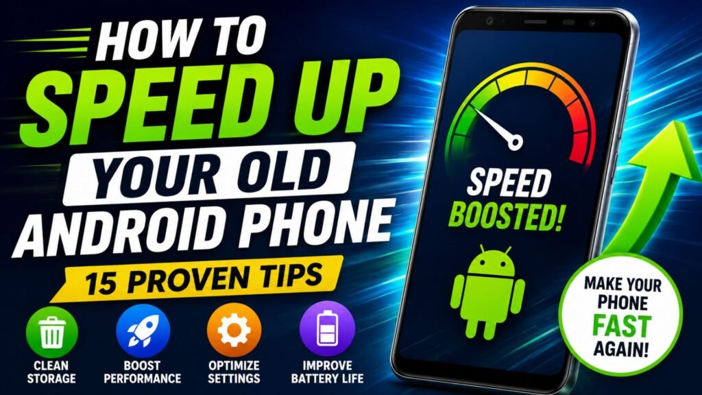 How to Speed Up Your Old Android Phone